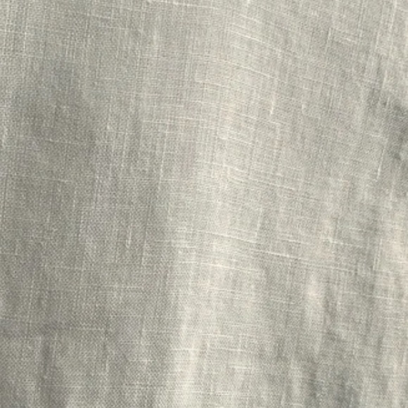 Nine West NWT Slouchy Cyndi white linen wide leg lagenlook trouser pant size 16 - Picture 9 of 16